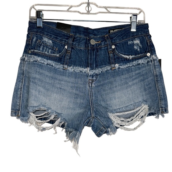 ☀️NWT! Blank NYC Distressed Shorts - Picture 1 of 8